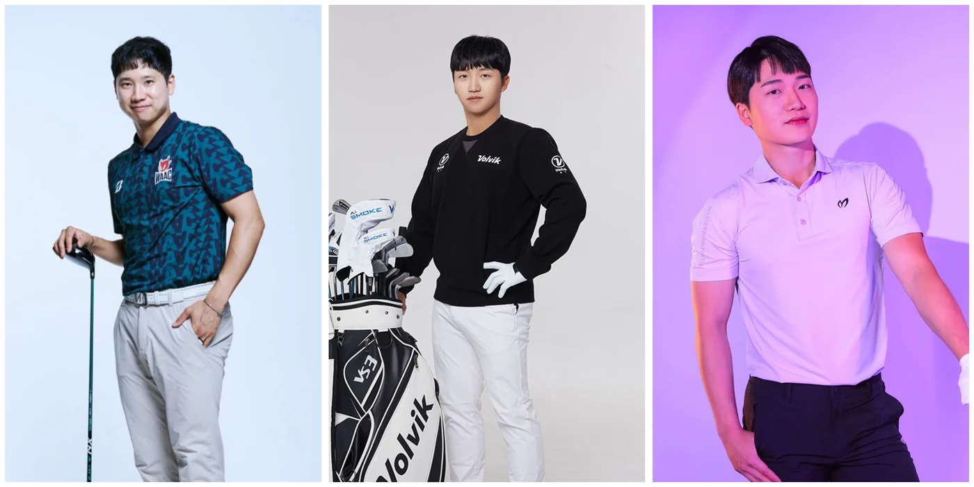 공태현, 김홍택, 최민욱 프로골퍼 3인, 신한투자증권과 후원 협약